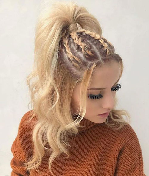 Braided Hairstyles for Blonde Hair-7