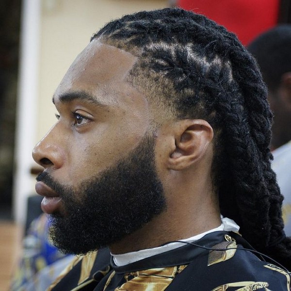 Mens Afro Braids