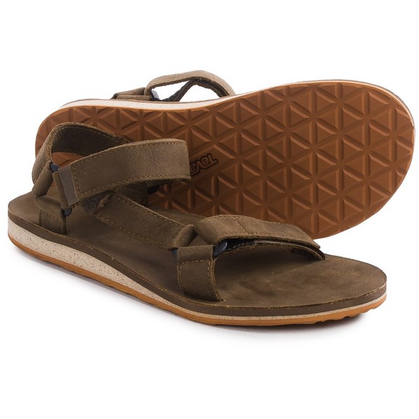 Teva Leather Mens Flip Flops Sandals