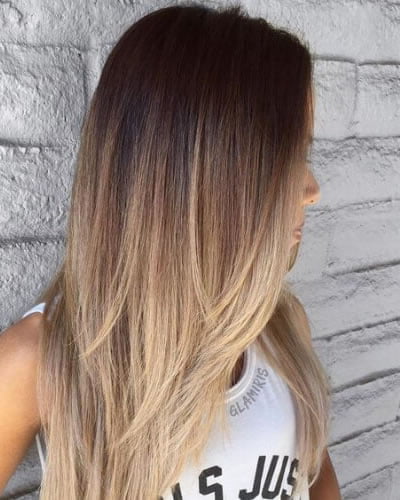 Brown ombre hair 2020