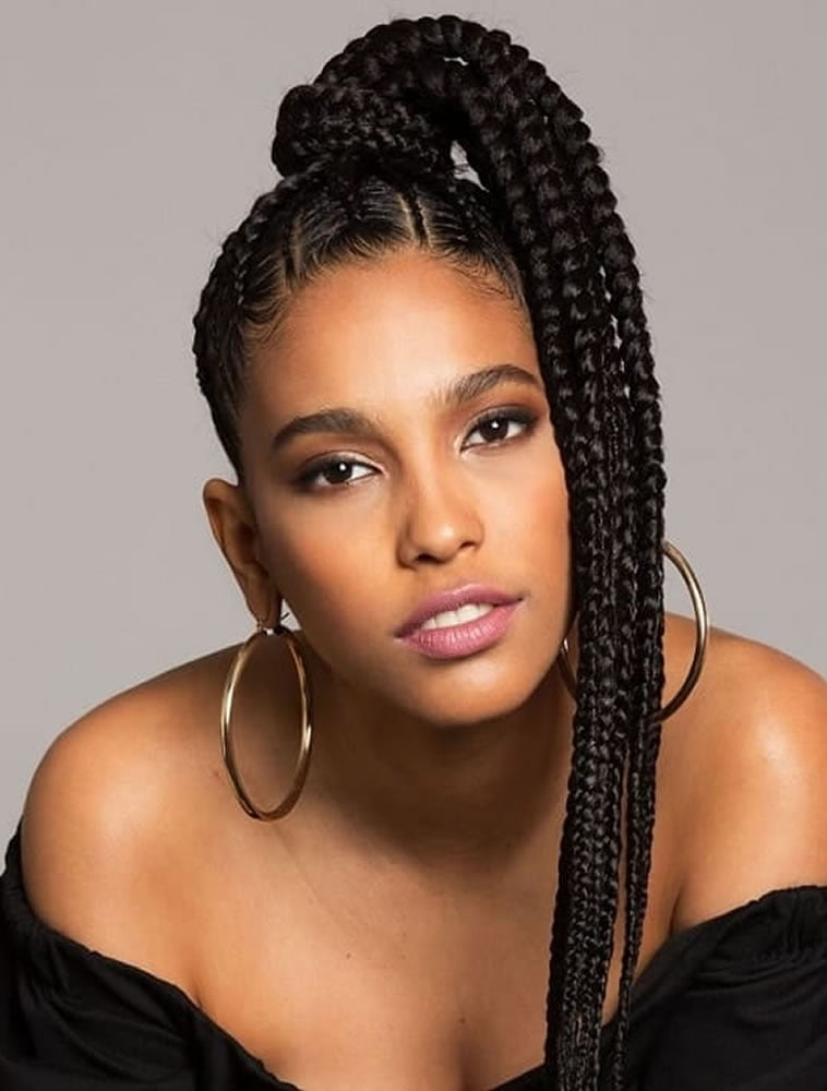 Braids hairstyles for black women 2019-2020