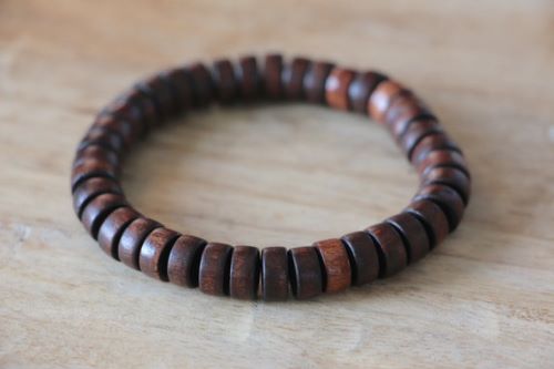 Mens Bracelets Wood Beads