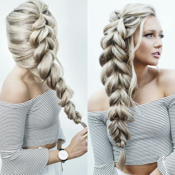 Braids for long hair in 2021-2022