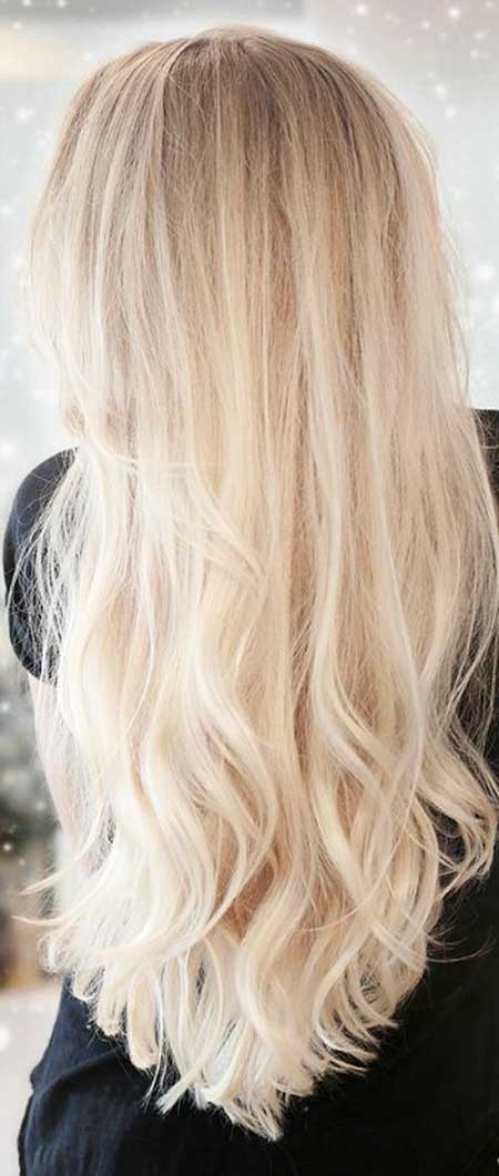 Blonde Long Hair Long Blonde Hairstyles, Balayage, Highlights, Blonde Highlights, 