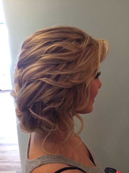 Braided Updo for Bridesmaids