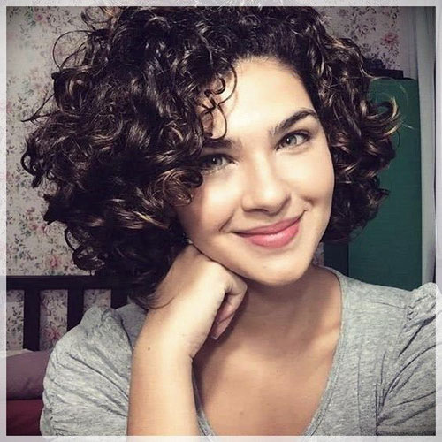 Pictures Of Curly Bob Hairstyles