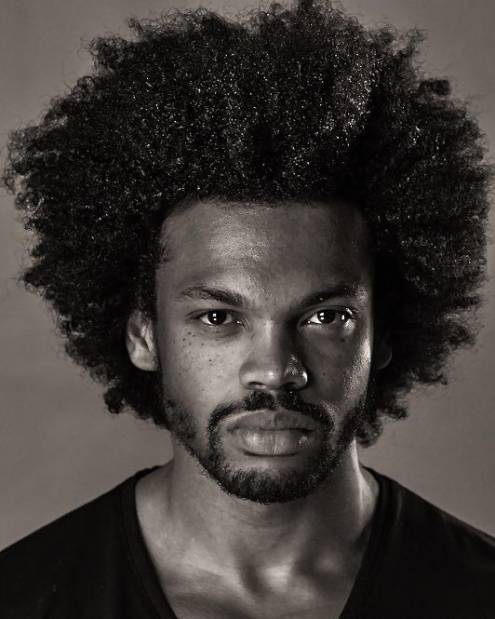 Thick Curly Haircut black men haircut chart