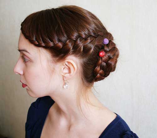 Best Braided Updo for Long and Thick Hair