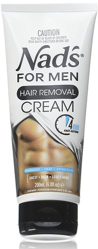 Nads for Men Hair Removal Cream 6.8 oz Pack of 2