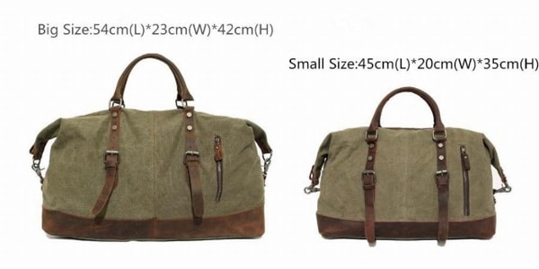 casual men big duffle bag canvas men travel bags sizes