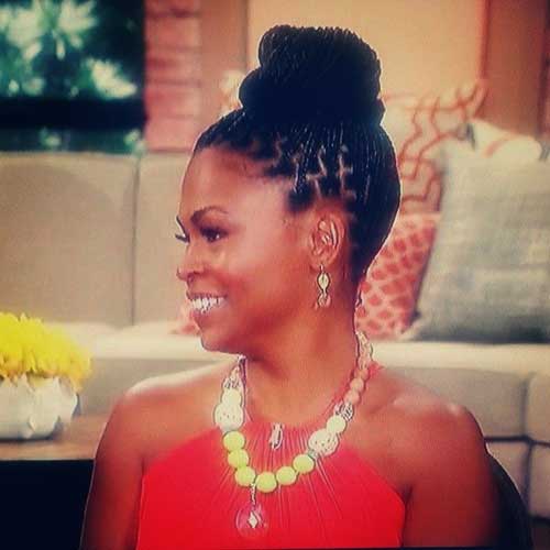 Best Nia Long Braids Bun