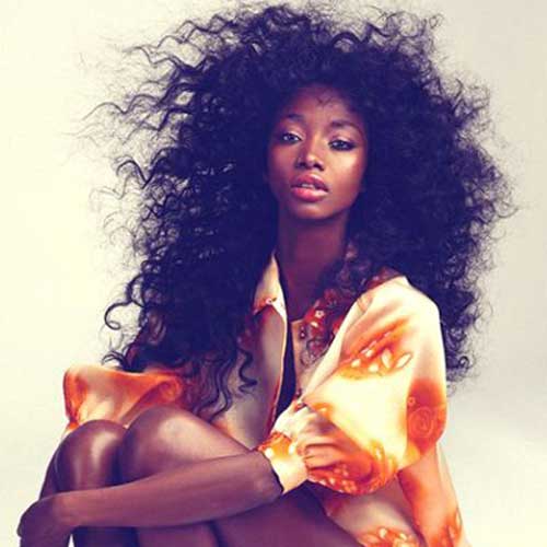 Beautiful Black Girls with Natural Long Hair