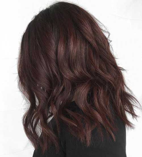 Chocolate Brown Hair Color Ideas