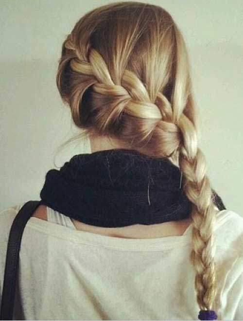 Latest French Braids Hairstyles