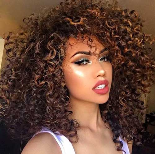 Hairstyle for Natural Curly Hair