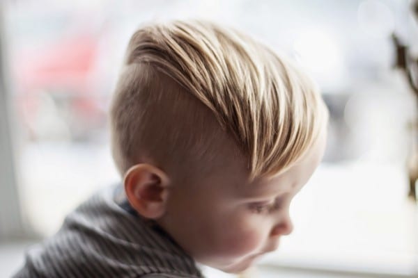 Undercut Hairstyle With Shaved Sides