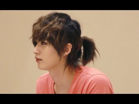 Long Hairstyle for Men Ponytail Korean - YouTube