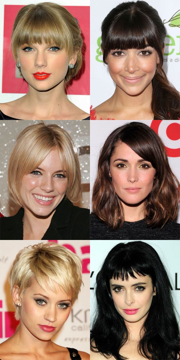 The Best (and Worst) Bangs for Oval Faces | Face shape ...