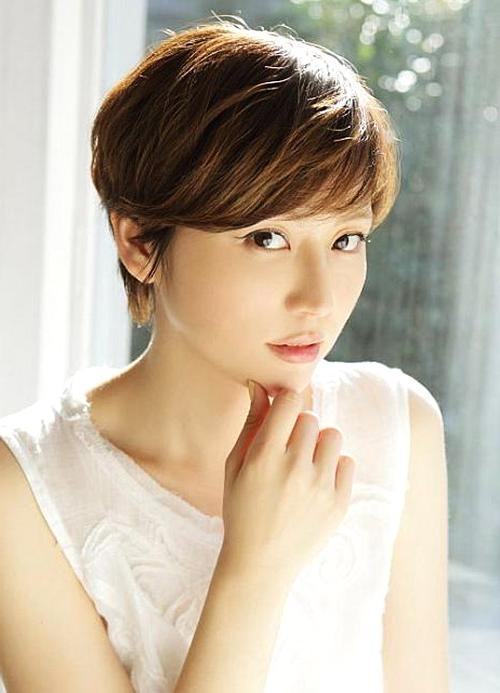 15 Best Ideas of Korean Short Haircuts For Women