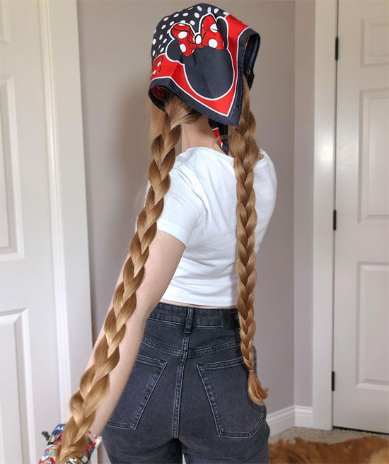 Cowgirl With Bandana