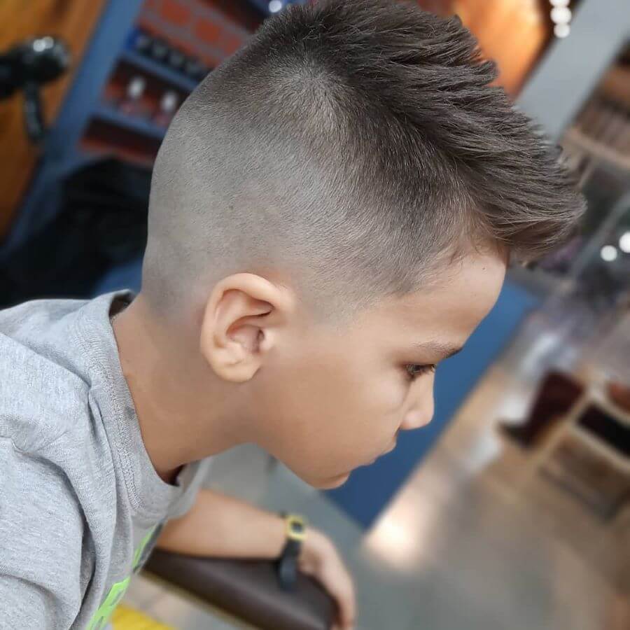 Faux Hawk With Skin Fade