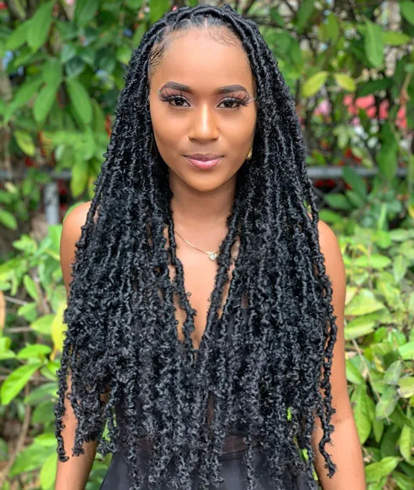 Bohemian Distressed Locs