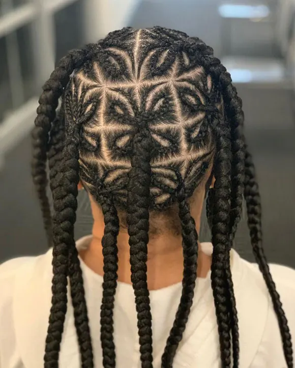 Butterfly Knotless Braids