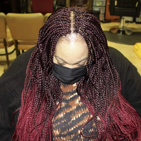 Small Crochet Box Braids