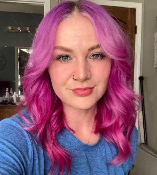 Purple Pink Ombre