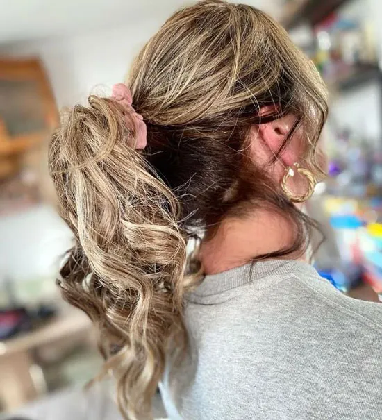 Wavy Ponytail