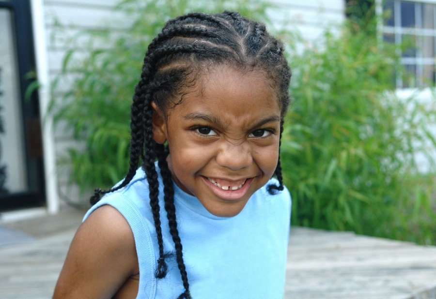 long braids for boys