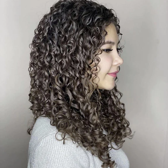 Beach Wave Perm for Fine Hair