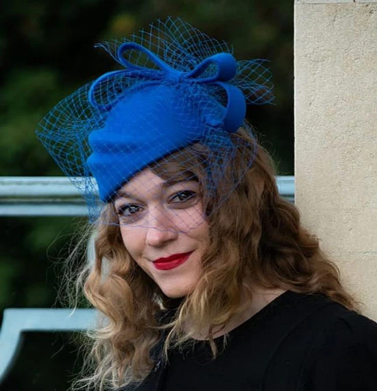 Pillbox Hat With Veil