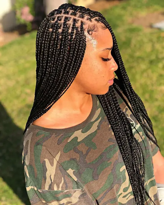 Knotless Crocket Braids