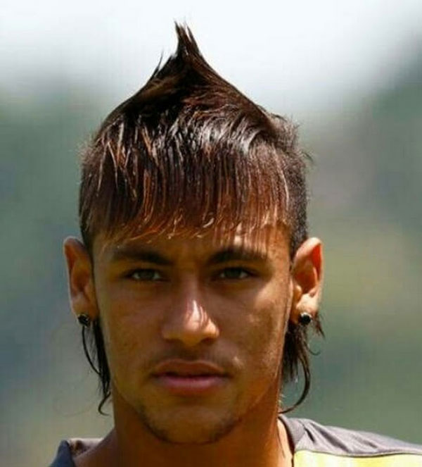 Neymar's Fusion Hairstyle