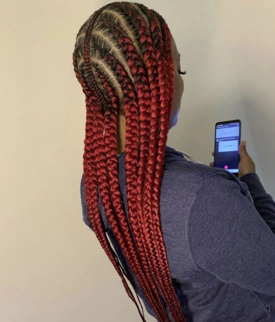 Colored Pop Smoke Braids