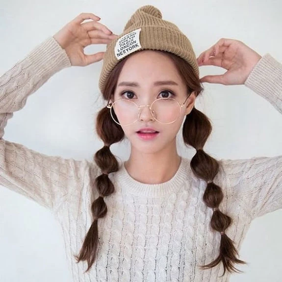 Bubble Braids Beanie