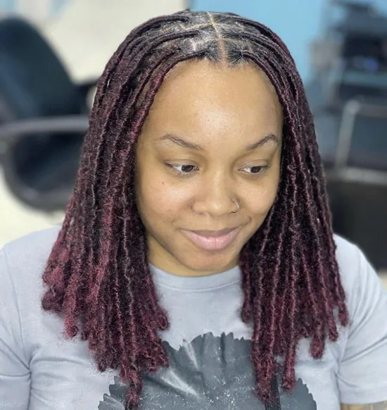 Mid Part Soft Locs