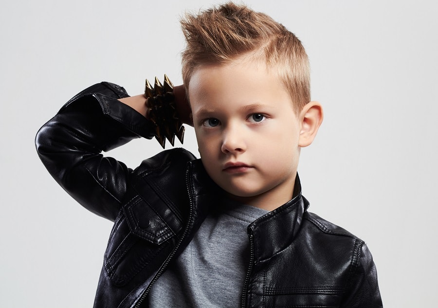 boys quiff haircut for blonde hair