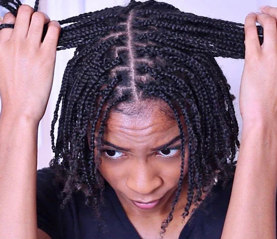 Protective Medium Box Braids