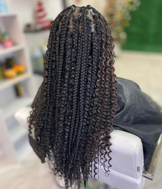 Medium Bohemian Box Braids