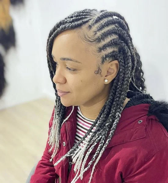 Front Twist Braids