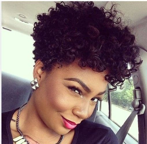 Short Cropped Curls