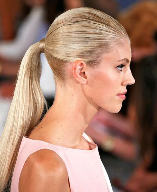 Sleek Ponytail