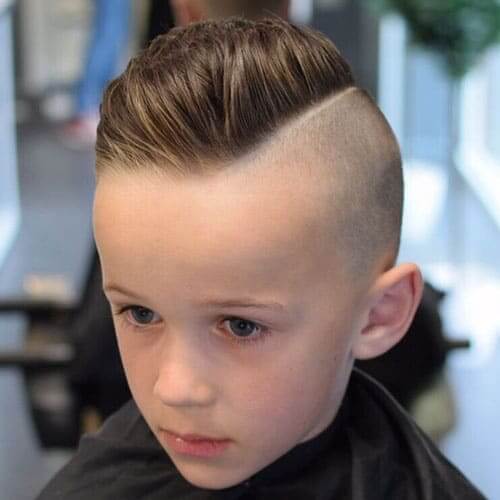 Thick Combover With Under Cut