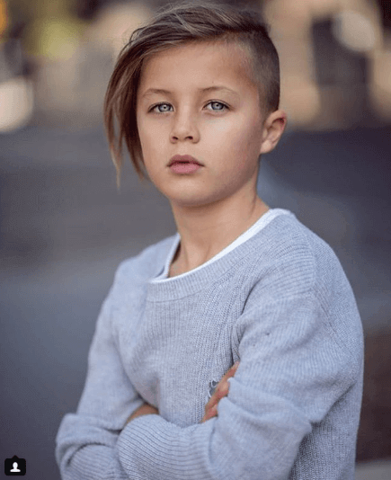 Long, Casual, Side-Swept Bangs With Undercut