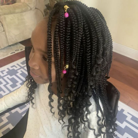 Kids Crochet Box Braids