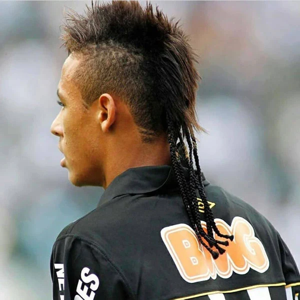 Braided Neymar Mohawk