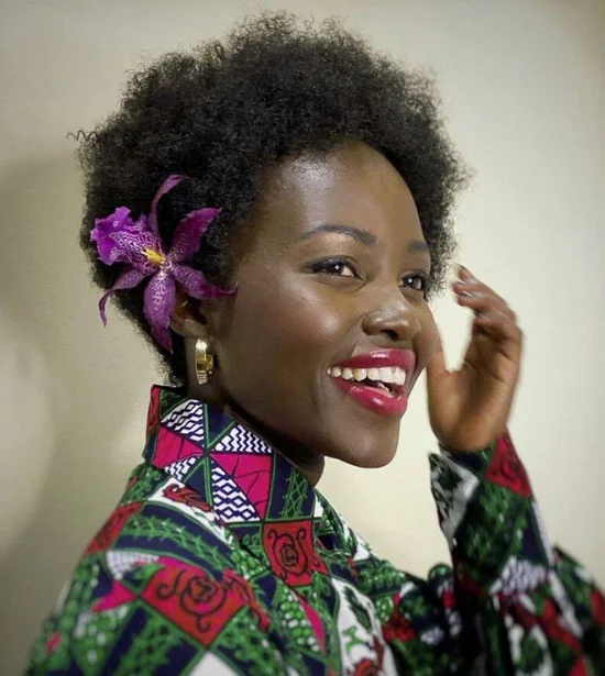 Lupita Nyong Short Afro Hair