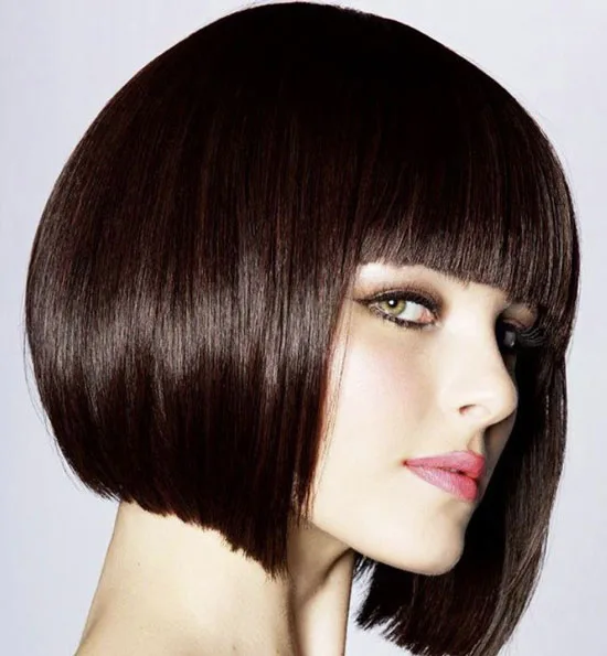 Short sleek bob